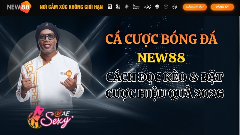 Cá Cược Bóng Đá NEW88 – Cách Đọc Kèo & Đặt Cược Hiệu Quả 2026