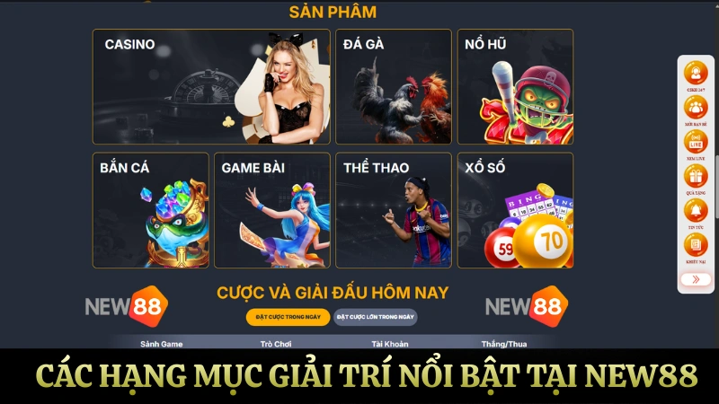 Khám Phá Hệ Sinh Thái Giải Trí Đỉnh Cao Tại NEW88